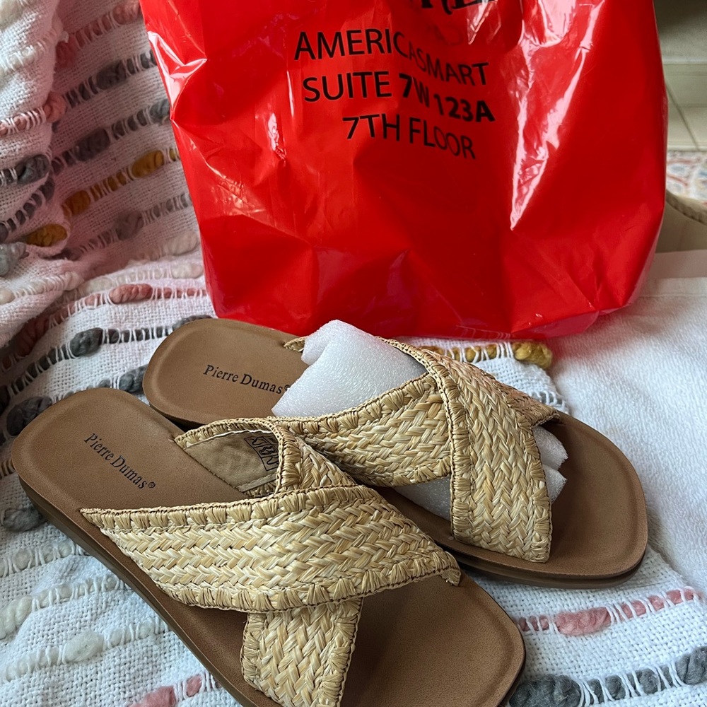 Pierre Dumas Natural Straw Slides